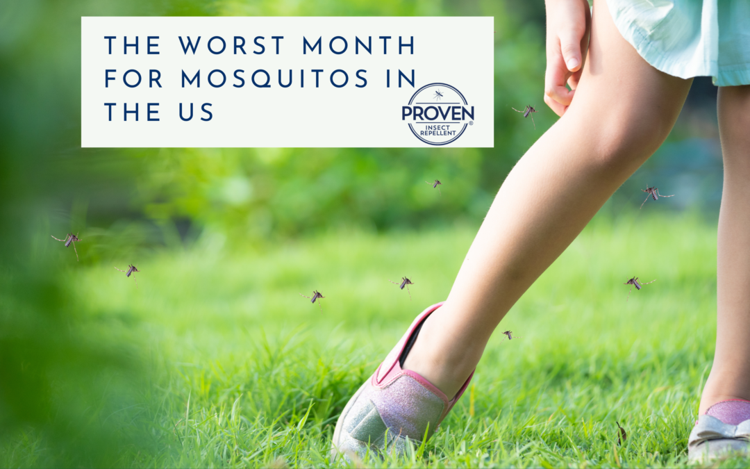 The Worst Month for Mosquitos in The United States